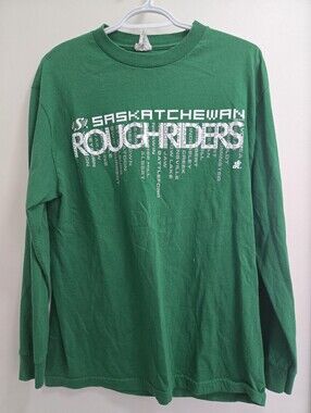 Mens CFL Saskatchewan Roughriders Long Sleeve TShirt - M